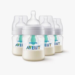Philips Avent Anti-colic bottle with AirFree vent Clear 4oz